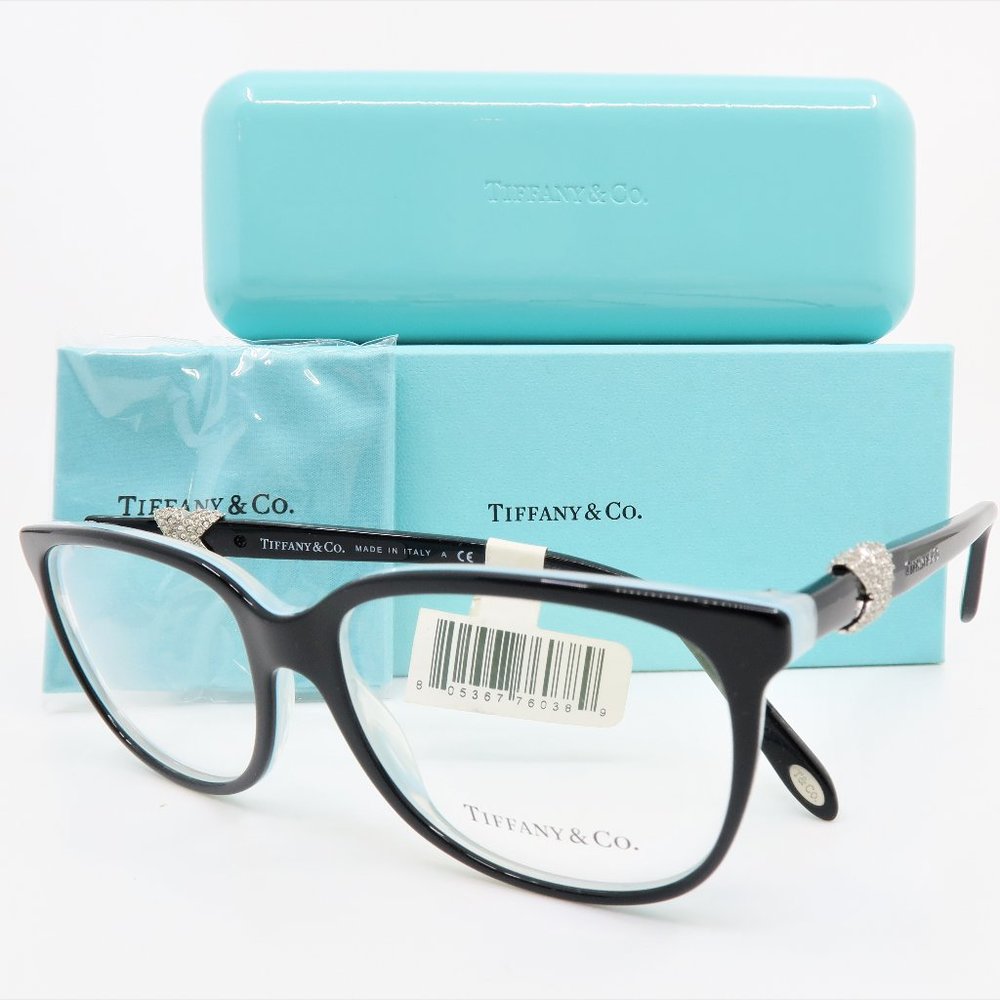 Tiffany & Co. TF 2111-B 8193 Black/Azure/Crystals.